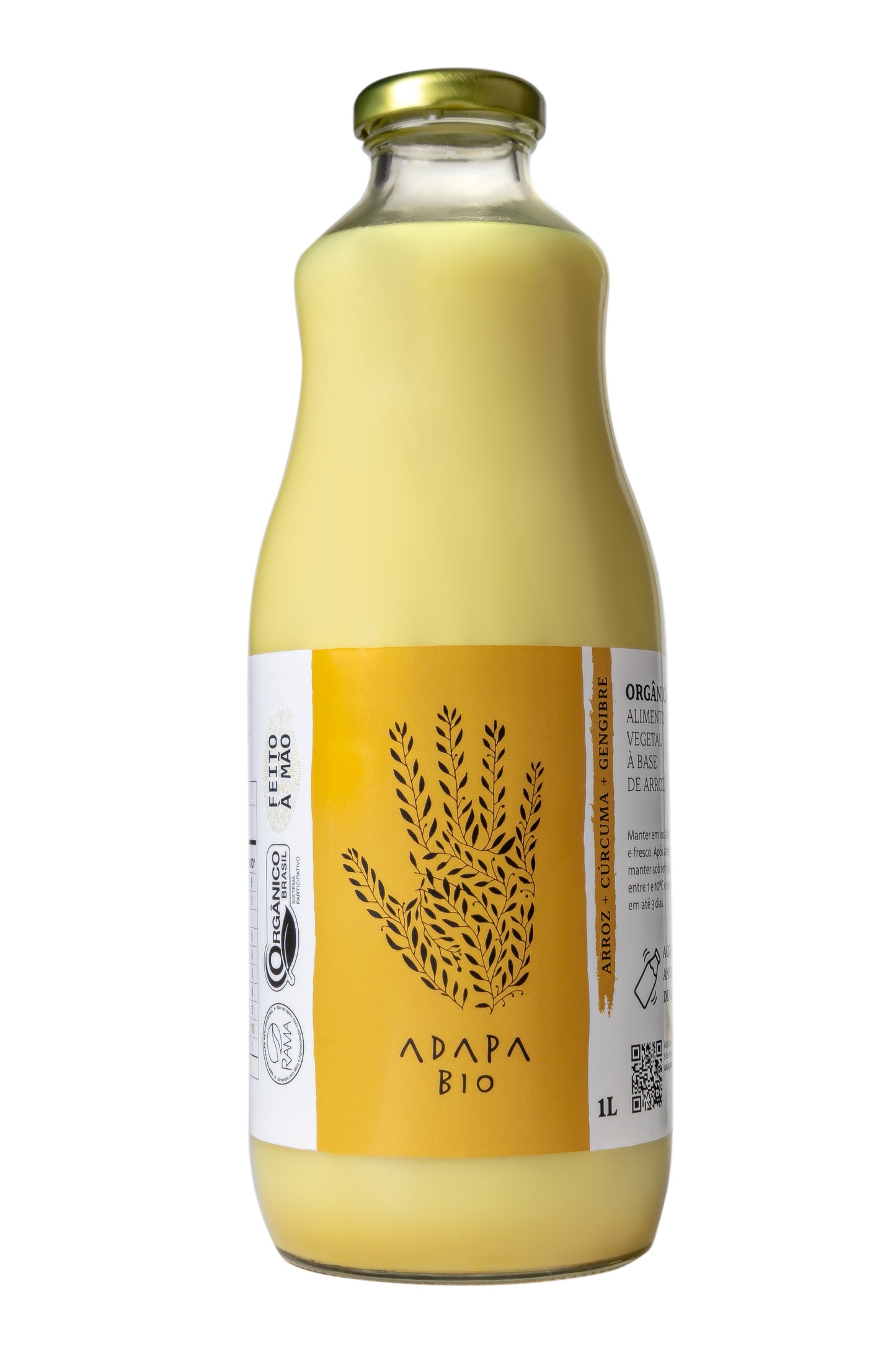 Bebida de Arroz + Cúrcuma & Gengibre 1L